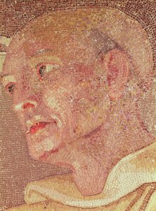 St. Bernard of Clairvaux (c.1090-1153) from the Crypt of St. Peter (mosaic) (detail)   1416517   zh       chinese Successfully Translated  Original: Dangerous animals (colour litho) Translat: Dangerous animals (colour litho) 1431344 zh chinese Successfully 作者 意大利学校