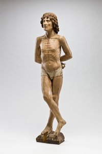 圣塞巴斯蒂安，c.1500（多彩木）