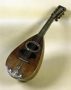 朱塞佩·菲拉诺 (Giuseppe Filano) 发明的那不勒斯曼陀林静物画。 那不勒斯 1784 作者 意大利学校
