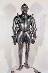 盔甲的套装被认为属于Chevalier Bayard（1475-1524），c.1510（金属） 作者 意大利学校