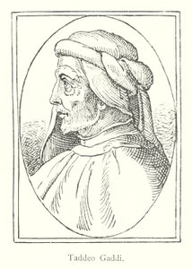 Taddeo Gaddi (engraving) 作者 意大利学校