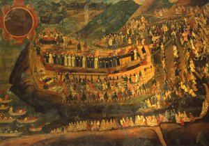 长崎五十二烈士的大殉难（1622 年） 作者 意大利学校