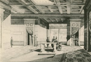 Caius Cornelius Rufus的房子（凹版） 作者 意大利学校