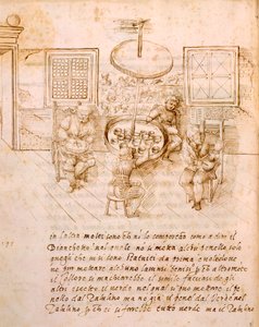 古老的船舶制造艺术，我，1589年 作者 意大利学校