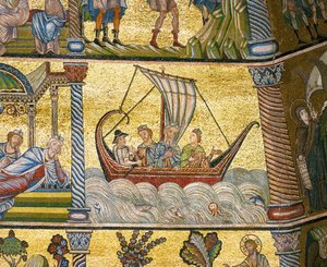 三位法师远渡重洋（镶嵌画） 作者 意大利学校