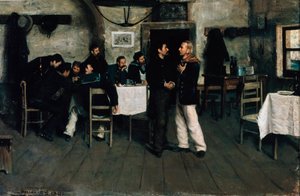 朱塞佩·加里波第 (1807-1882) 和乔瓦尼·巴蒂斯塔·库内奥 (1809-1875) 于 1833 年在黑海港口塔甘罗格会面，作者：伊塔洛·努涅斯·瓦伊斯 (Italo Nunes Vais)（1860-1932 年） 作者 伊塔洛·努内斯·维斯