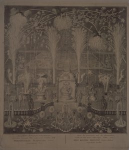 1748年除夕夜美术学院附近的照明情况 作者 伊万·阿列克谢耶维奇·索科洛夫