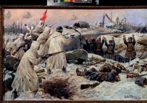 1940 年芬兰士兵投降 作者 伊万·阿列克谢耶维奇·弗拉基米罗夫