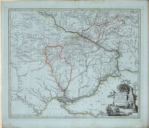 新罗西斯克省总图，1779年。 作者 伊万·伊万诺维奇·伊尔涅涅夫