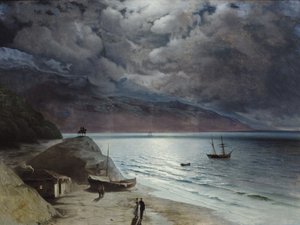 1891年在古尔祖夫之夜