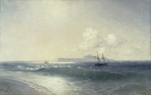 塔林港，1898年 作者 伊万·康斯坦丁诺维奇·艾瓦佐夫斯基