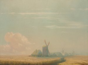 乌克兰收成，1857年 作者 伊万·康斯坦丁诺维奇·艾瓦佐夫斯基