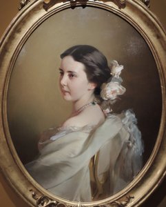 叶卡捷琳娜·费奥多罗夫娜·蒂彻切娃（Ekaterina Fyodorovna Tyutcheva）肖像（1835-1882年，1850年代中期）