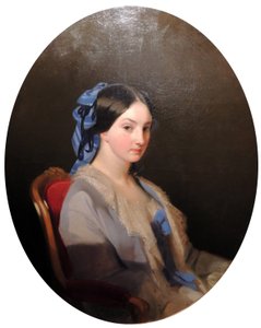 年轻女子肖像 作者 伊万·马卡罗夫（Ivan Makarov）
