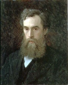 Pavel Mikhailovich Tretyakov（1832-98）1876年的肖像