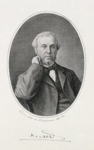 尼古拉·阿列克谢耶维奇·米尔尤丁（1818-1872）的肖像，1883年