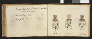插图来自国家图书馆的私人档案，标题为Iver Nielssøn Hirtzholm的Insignia quædam virorum illustrium in Norvegia quodam habitantium。 作者 艾弗·赫茨霍尔姆