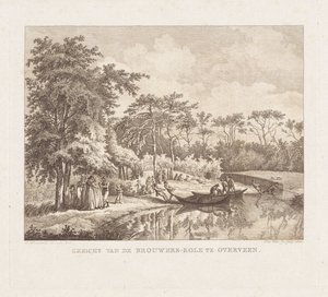 奥弗文 Brouwerskolk 湖畔的公司
奥弗文 Brouwerskolk 湖景（标题见实物）
