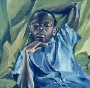沉睡的男孩，1961年 作者 伊莎贝拉·戈德卢斯卡·德·阿兰达