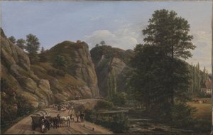 德累斯顿 Plauenscher Grund 作者 约翰·克里斯蒂安·达尔