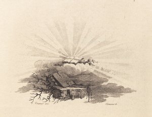 C.Bastholm 的标题插画："Aandelige Taler"，1779 年