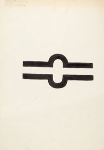 牛牌，约1936年。 作者 J·亨利·马利