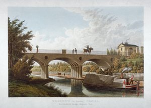 伦敦圣玛丽伯恩摄政公园的景色，约1827年