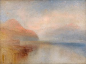 因弗拉里码头，费恩湖：早晨，约1845年。 作者 约瑟夫·马洛德·威廉·特纳