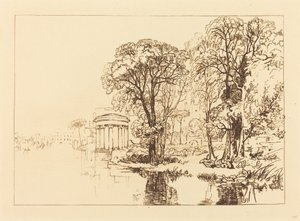 Isleworth，1819年出版。 作者 约瑟夫·马洛德·威廉·特纳