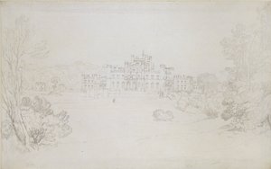 洛特城堡，1809年 作者 约瑟夫·马洛德·威廉·特纳