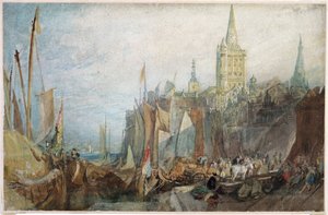 莱茵河门，科隆》，1819年 作者 约瑟夫·马洛德·威廉·特纳