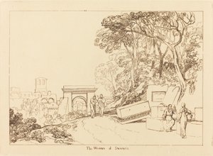 撒玛利亚的女人》，1819年出版。 作者 约瑟夫·马洛德·威廉·特纳
