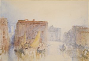 威尼斯：阿卡德米亚，1840年 作者 约瑟夫·马洛德·威廉·特纳