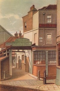 伦敦Addle Hill的贝尔酒馆，1868年