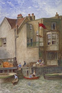 公鸡旅馆，圣凯瑟琳路，斯蒂芬尼，伦敦，约1868年