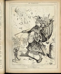 Le Triboulet 中 J. Blass（1847-1892）的插图 作者 J. (1847 1892) 苍白