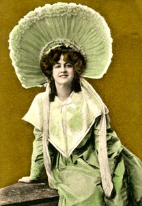 Marie Studholme 1875-1930，英国女演员，20世纪初。 作者 J Beagles and Co.