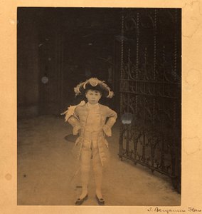 爱德华-卡文迪什在爱德华七世的加冕礼上担任侍者 作者 J.本杰明·斯通