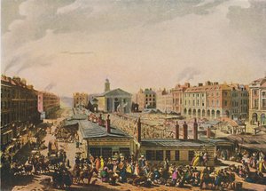 科文特花园市场，1811年》，1920年