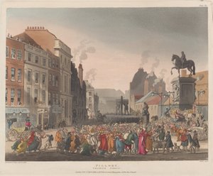 Pillory, Charing Cross, April 1, 1809., April 1, 1809.