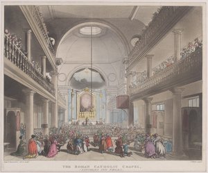 罗马天主教礼拜堂，林肯斯菲尔德，1808年4月1日。，1808年4月1日。