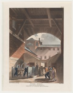 水机，冷水浴场的监狱，1808年，1808年。