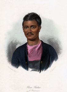 Ram Ruttun。婆罗门，大约1840年。 作者 J·布尔