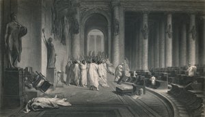 凯撒之死。朱利叶斯·凯撒（c1870）