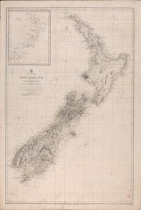 新西兰地图