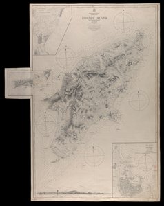 地中海群岛罗得岛勘测......由英国皇家海军皇家灯塔号指挥官 T Graves 指挥（1841 年）