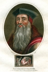 克兰默大主教，1816年。 作者 J. Chapman