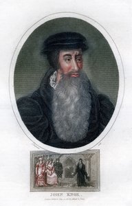 约翰·诺克斯（John Knox），苏格兰宗教改革家，1812年。 作者 J. Chapman