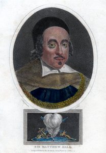 Matthew Hale爵士，17世纪英格兰首席大法官，1808年。 作者 查普曼