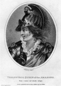 Thalestris，神话般的亚马逊女王，1797年。